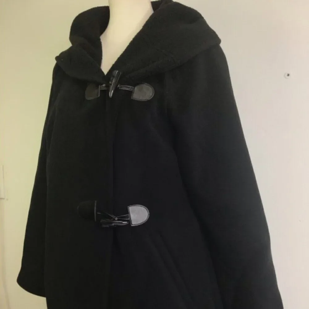 NWOT Liz Claiborne NY Fleece Jacket Toggle Closure | Size M